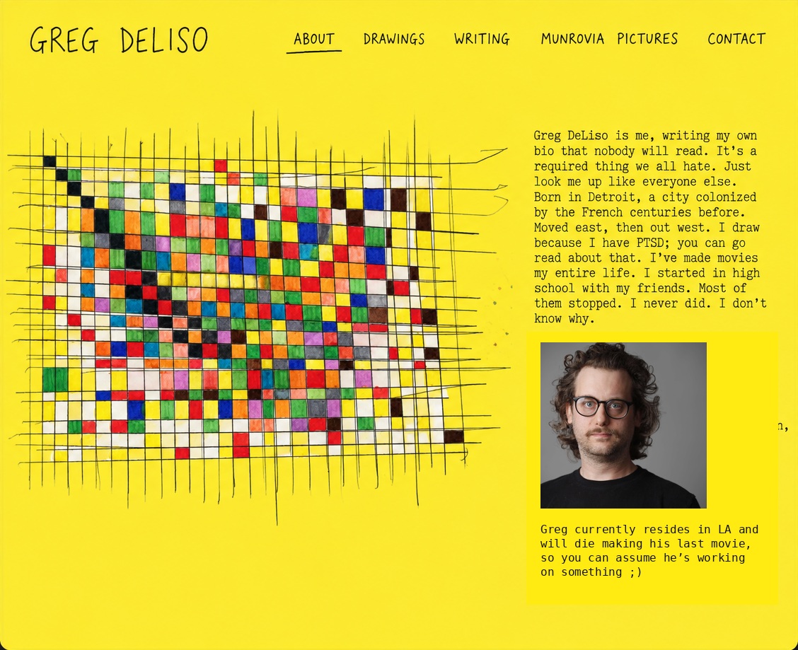 About — Greg DeLiso