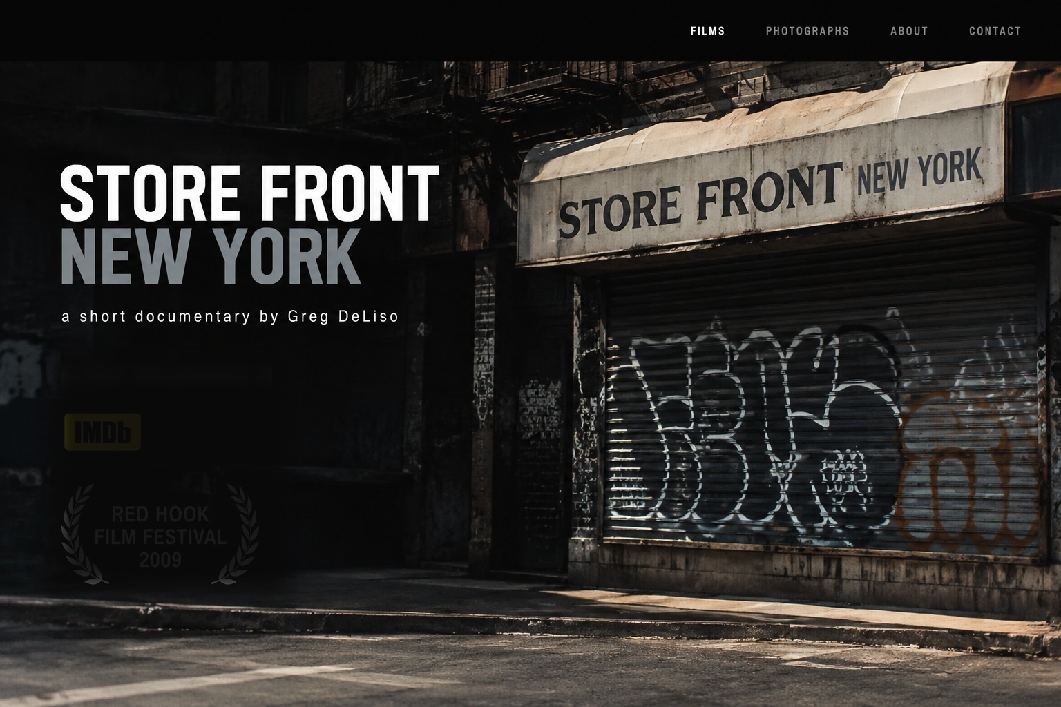 Store Front New York — a short documentary by Greg DeLiso